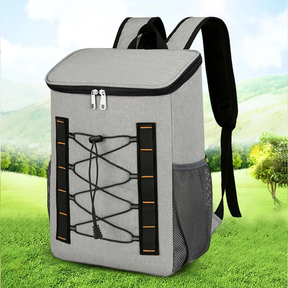 

2023Oxford Waterproof Picnic Thermal Bag Insulated Picnic Travel Cooler Lunch Backpack Waterproof Outdoor Picnics Hiking Fishing