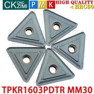 TPKR 1603 PDTR MM30 TPKR1603PDTR carbide inserts milling inserts Tools turning tools CNC Metal lathe tool Indexable Milling Tool