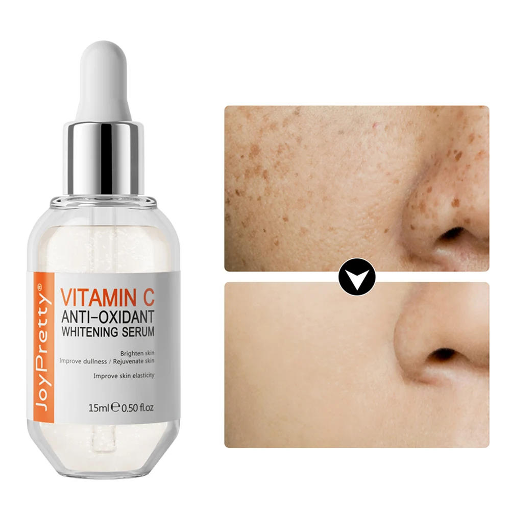 

15ml Pure Vitamin C Face Serum Anti-Oxidant Whitening Serum Reduce Dullness Dryness Moisturizing Essence Skin Care