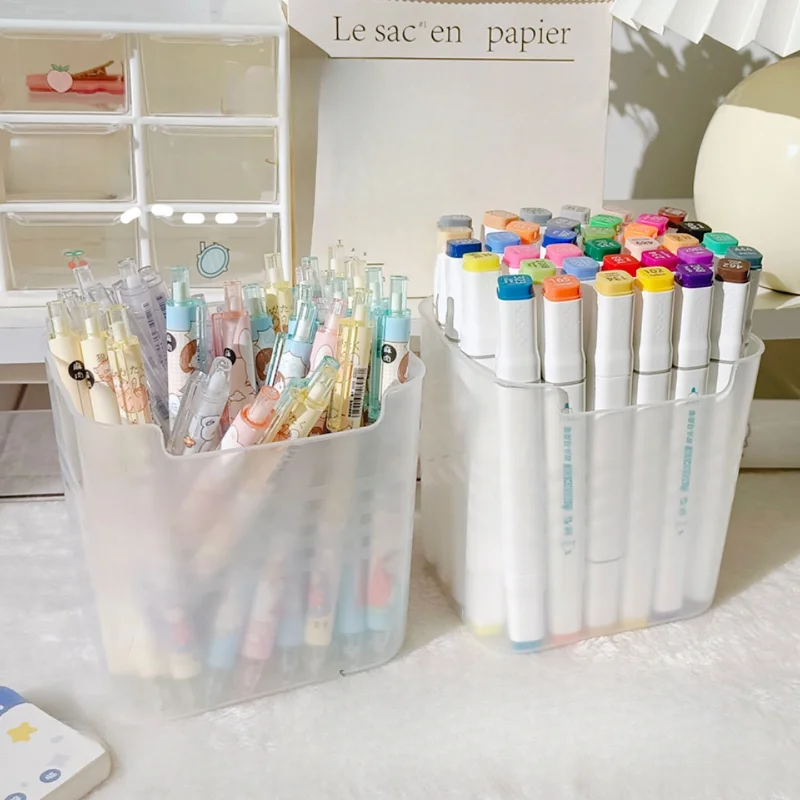 Display Cup Simple Office School Supplies Stationery Box
