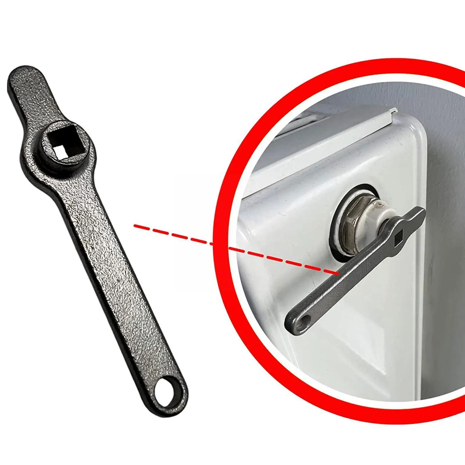 

Универсальный гаечный ключ Y9X3 для радиатора, ручка для вентиляции, долгий срок службы