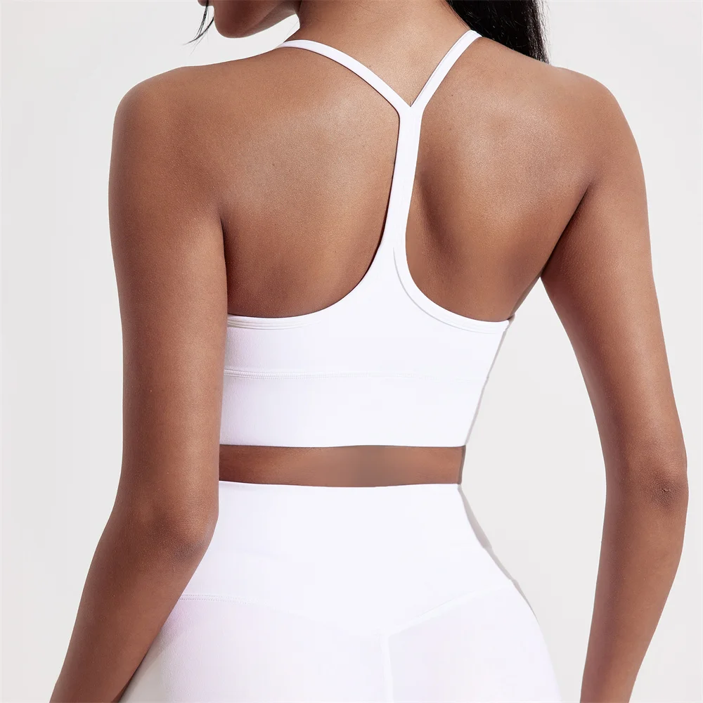 Y-образный женский спортивный бюстгальтер для фитнеса топ мягкая удобная