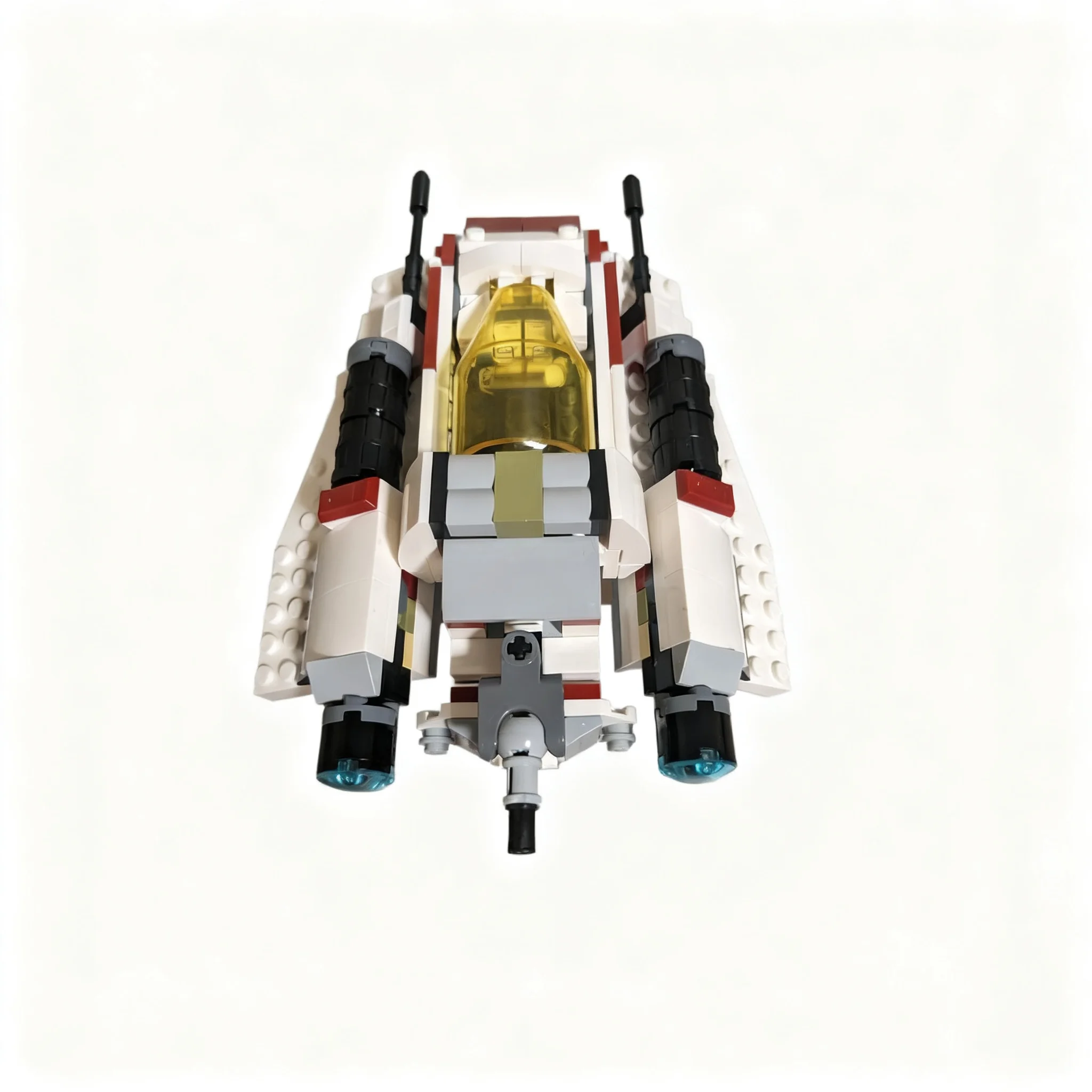Фото 247 деталей MOC T-47 Snowspeeder-75432, модель для сборки из строительных блоков, рождественский подарок, игрушка, идея для подарка на день рождения, сборка для демонстрации. №2