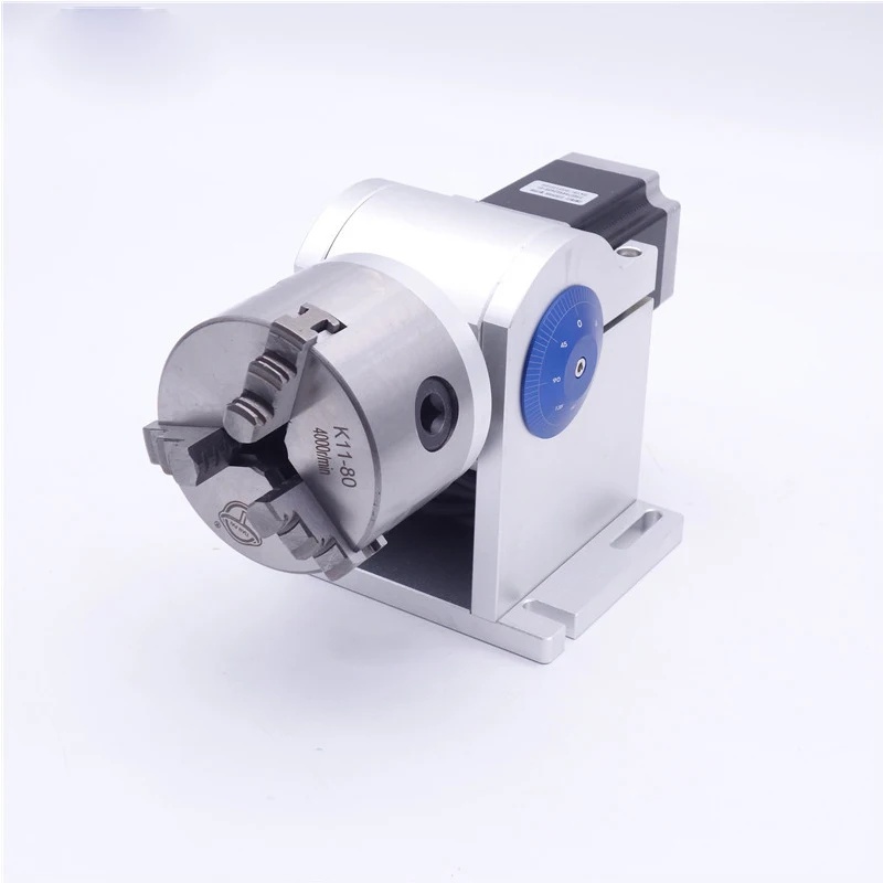 Ручной рабочий стол для 80-мм 3-кулачкового лазерного зажима поворотного вала