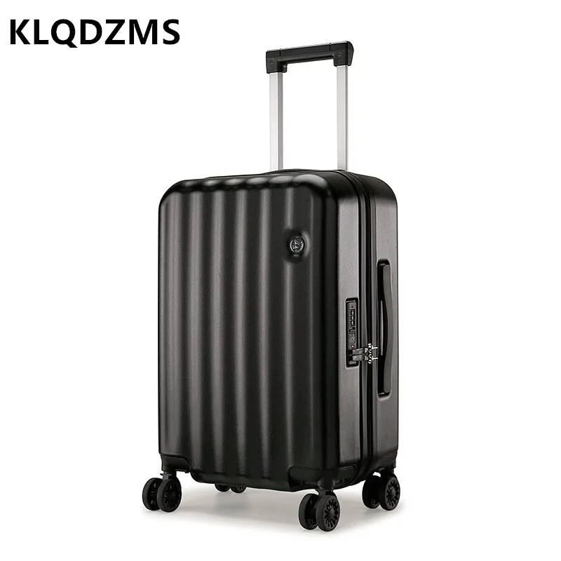 KLQDZMS 20 Inch Japanese Advanced Cabin Luggage Female Trolley With Wheel Trolley Case Student 24 Inch Suitcase Waterproof