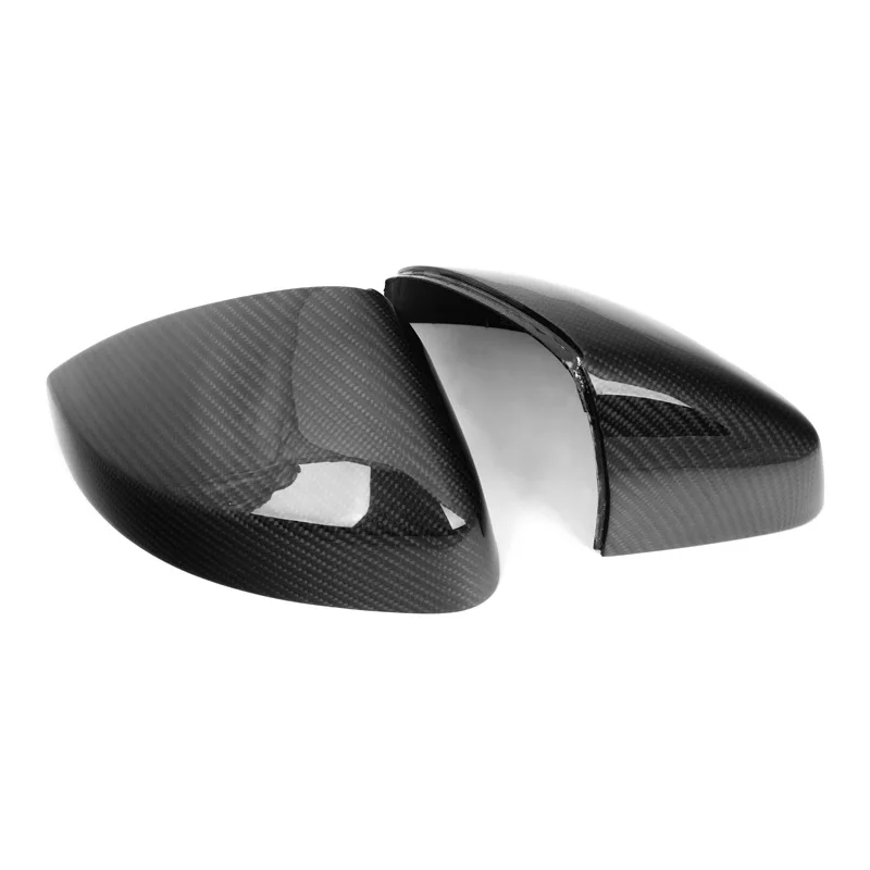 Чехол для зеркала заднего вида из натурального углеродного волокна с