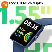 global version xiaomi redmi watch 2 lite hd display blood oxygen gps sport smartwatch magnetic%c2%a0charging mi watch lite 2