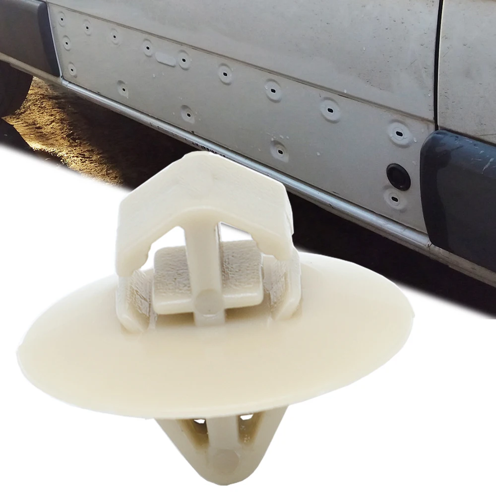 Для Nissan Primastar Interstar NV400 Opel Vivaro Автомобильная боковая Нижняя панель двери отделка заклепки Крепежные Зажимы аксессуары 7703077420 Для Nissan Primastar Interstar NV400 Opel Vivaro Автомобильная боковая Нижняя панель двери отделка заклепки Крепежные Зажимы аксессуары 7703077420