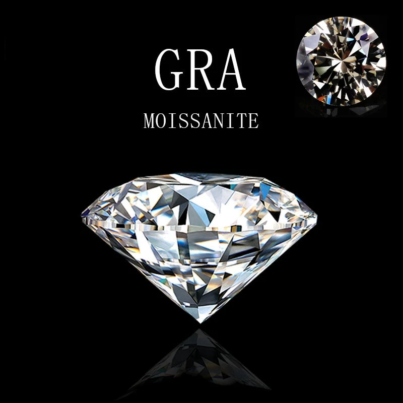 

Loose Moissanite Diamonds VVS1 D Color 0.5ct to 1.0ct Loose Gemstones Jewelry Accessories Lab Grown Diamond