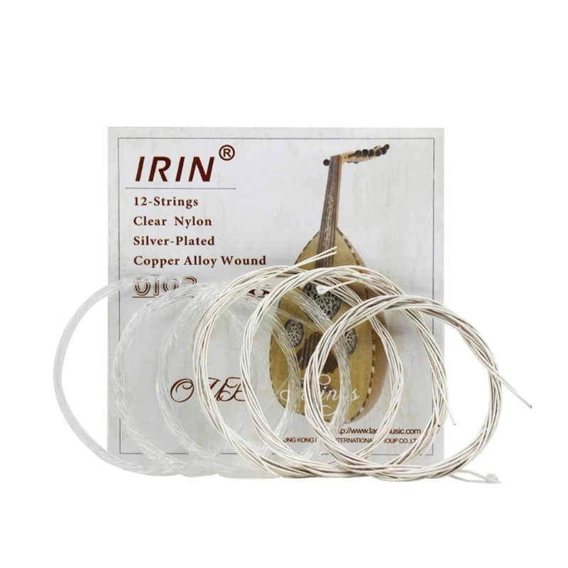 

Oud Strings Nylon Silver Plated Alloy Wound Normal Tension Oud String Set