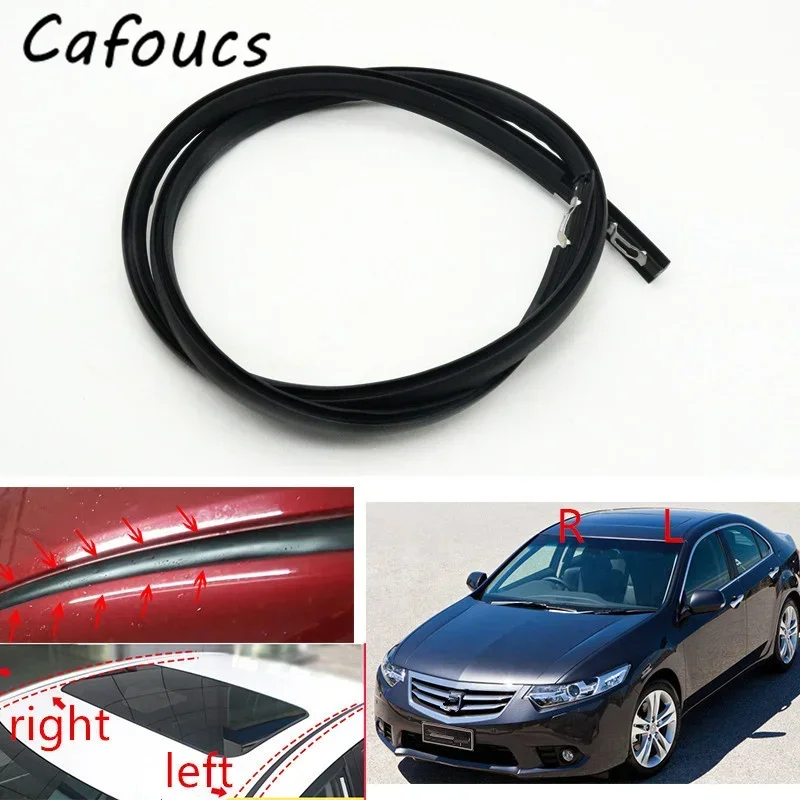 

Cafoucs резиновая капельная отделка на крышу автомобиля с зажимом для HONDA Accord Euro SPIRIOR CU1 CU2 2008-2014