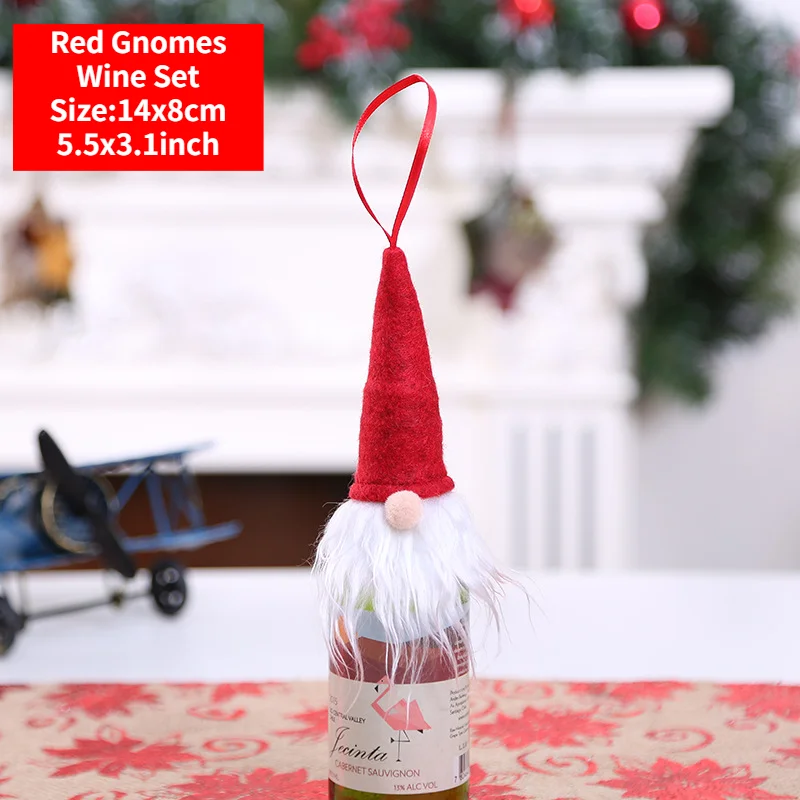 

Чехол для винной бутылки Merry Christmas