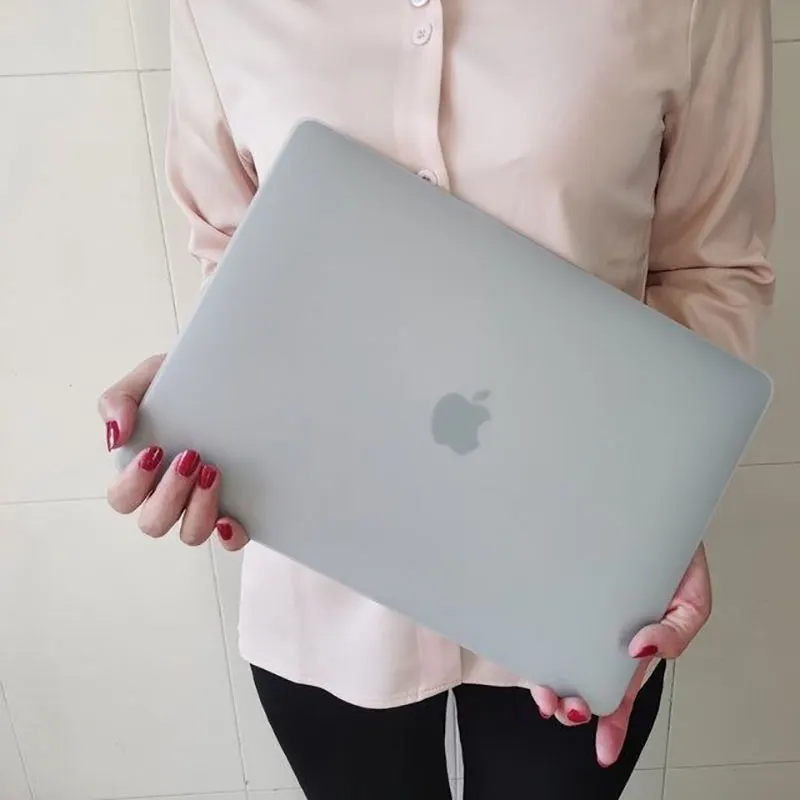 

Matte Laptop Hard Case Cover for New Apple MacBookM1 Air Pro/Max 16 14 13" Chip A1706 A2159 A2337 Touch Bar/ID 11 12 15" Case