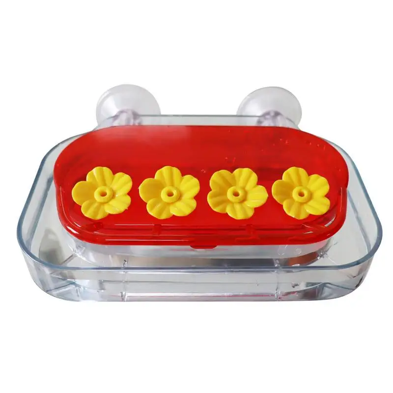 

Hummingbird Feeder Geometric Window Hummingbird Feeder Suction Cup Outdoor Hummingbird Feeder 4 Feeding Ports