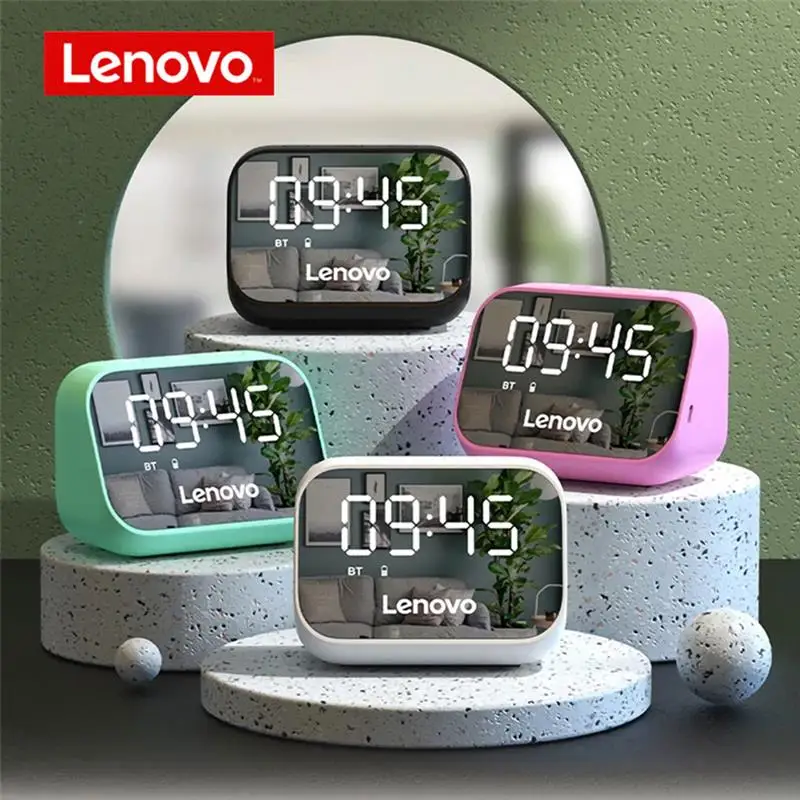 

Lenovo TS13 Wireless Bluetooth Speaker Subwoofer Stereo Player LED Digital Smart Alarm Clock Desktop Bedside Wake Up Clocks