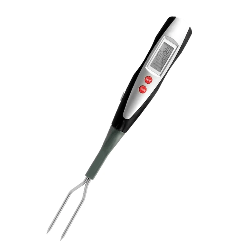 Meat Thermometer Fork BBQ Fork with Thermometer Digital BBQ Fork Thermometer Digital Cooking Fork Instant Read Fork