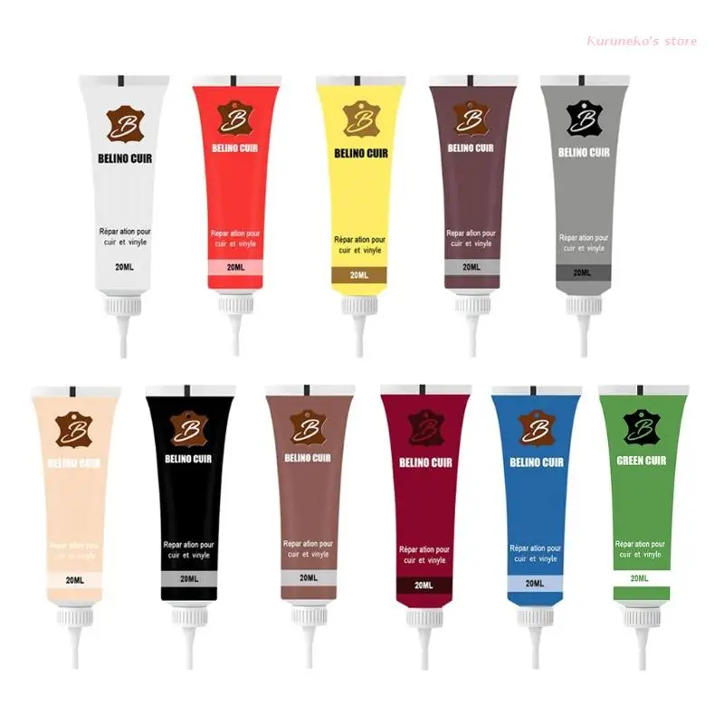 Neko 11 Colors Couches and Office Leather Repair Gel  Agent 