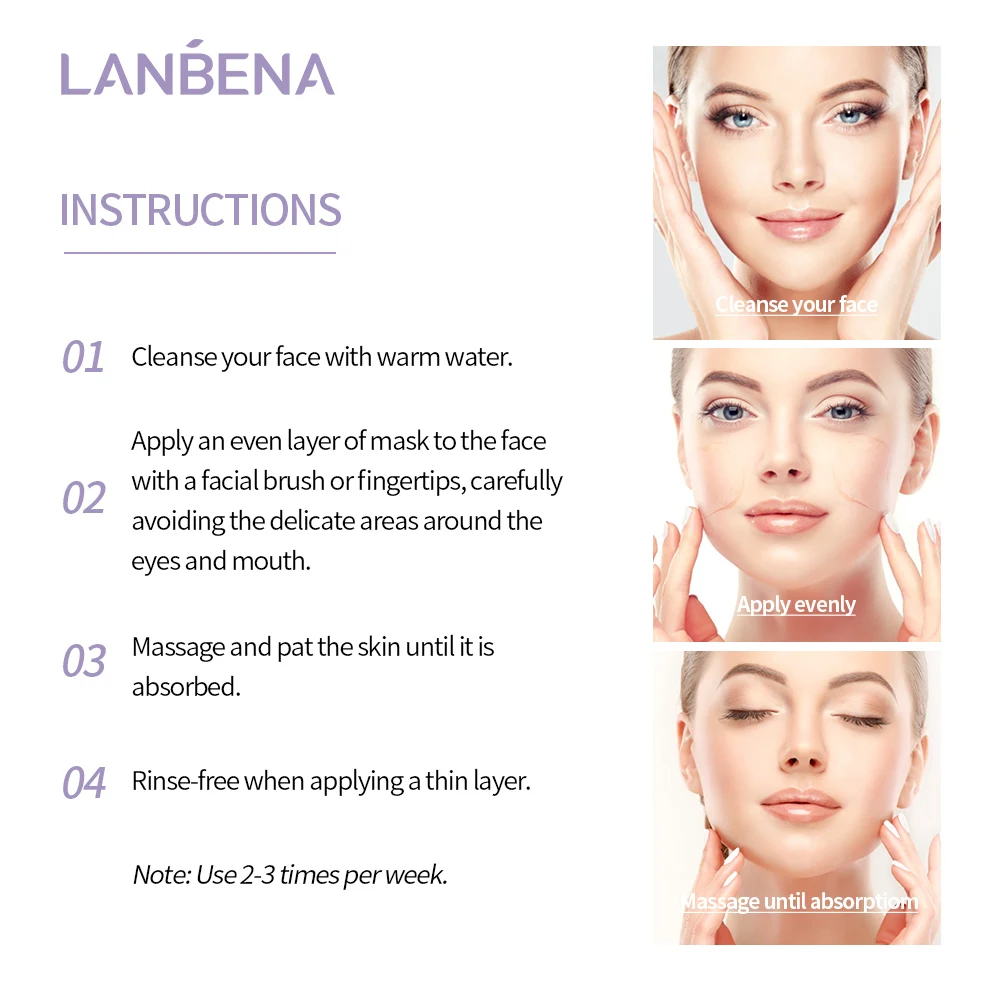 3 шт. увлажняющая маска для лица сна |