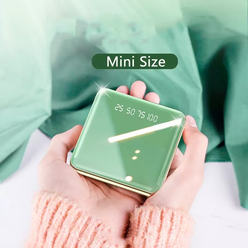

10000mAh Mini Power Bank for Xiaomi Mi iPhone 12 Pro Mini Poverbank Portable External Battery Charger Powerbank