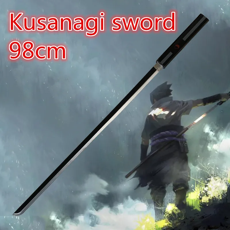 

98cm Kusanagi sword plover blade Katana Snake Sword Ninja Cosplay Black White Weapon Prop Role Play Weapon PU Model Toy Prop