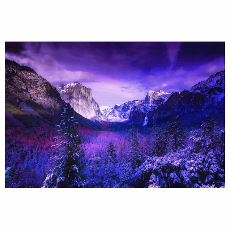 

5D DIY Diamond Painting Natural Park Peak Scenery Splice Set Full Diamond Embroidery Mosaic Picture Closed Home Decor Gift