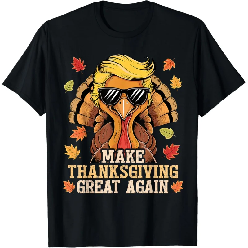 Забавная футболка Trump Make на День Благодарения снова великим в Турции
