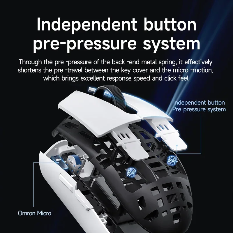 Беспроводная мышь серии G3 3 режима Paw3395 8K возврат низкая задержка длинный