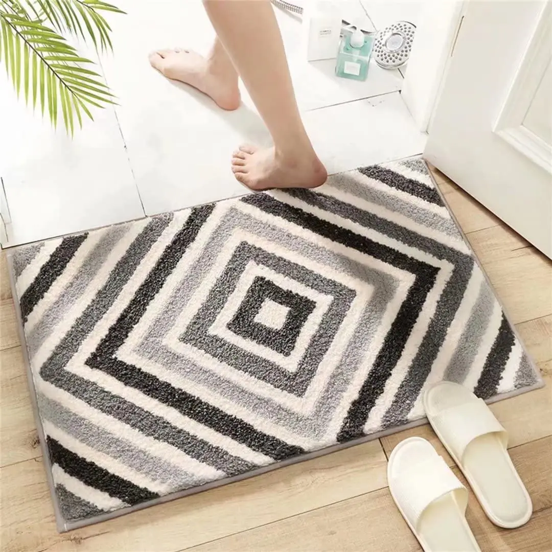 

Коврик для ванны самоdra, сверхмягкий коврик для машинной стирки, Коврик для ванны, абсорбирующий водой, нескользящий Коврик для ванны, душа, ...