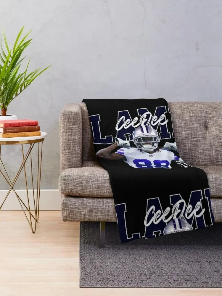 Одеяло Ceedee-ягненок-DallasCowboys для футбольных игроков одеяло в клетку подарка ко Дню