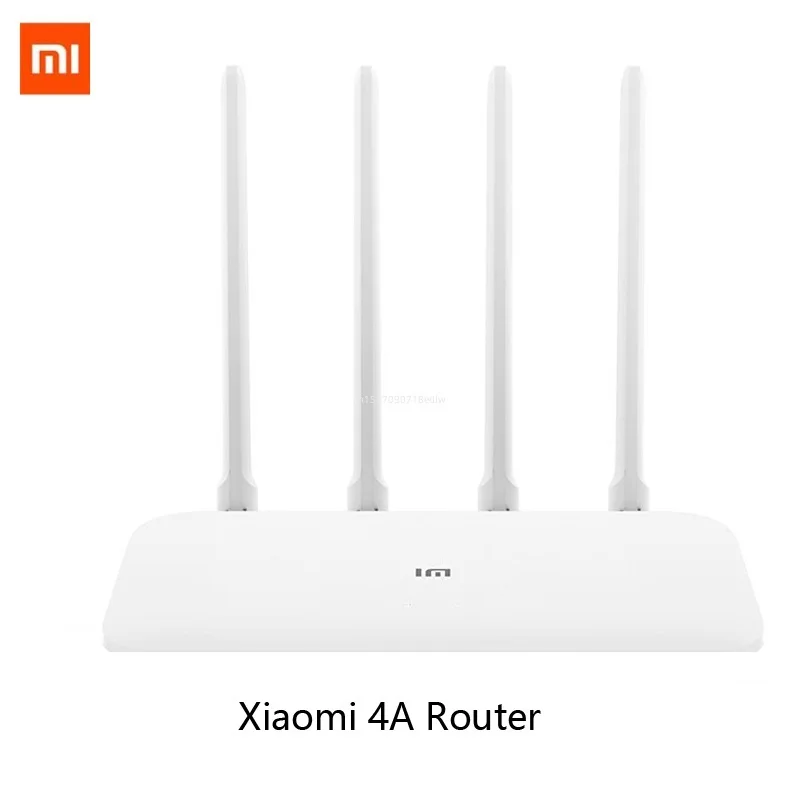 

Маршрутизатор Xiaomi Mi, роутер 4A гигабитная версия 2,4 ГГц 5 ГГц WiFi 1167 Мбит/с WiFi ретранслятор 128 Мб DDR3 с высоким коэффициентом усиления, 4 антенны, с...