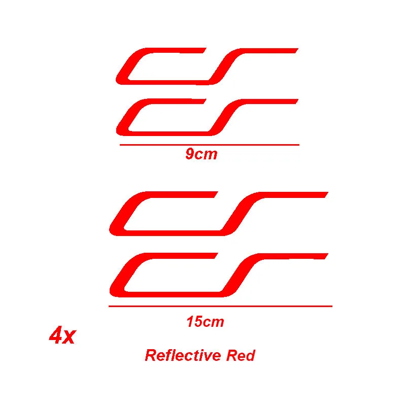 

4 шт. наклейка на кузов автомобиля для Volkswagen VW Clubsport CS GOLF7 GOLF8 MK7 MK8 автоаксессуары
