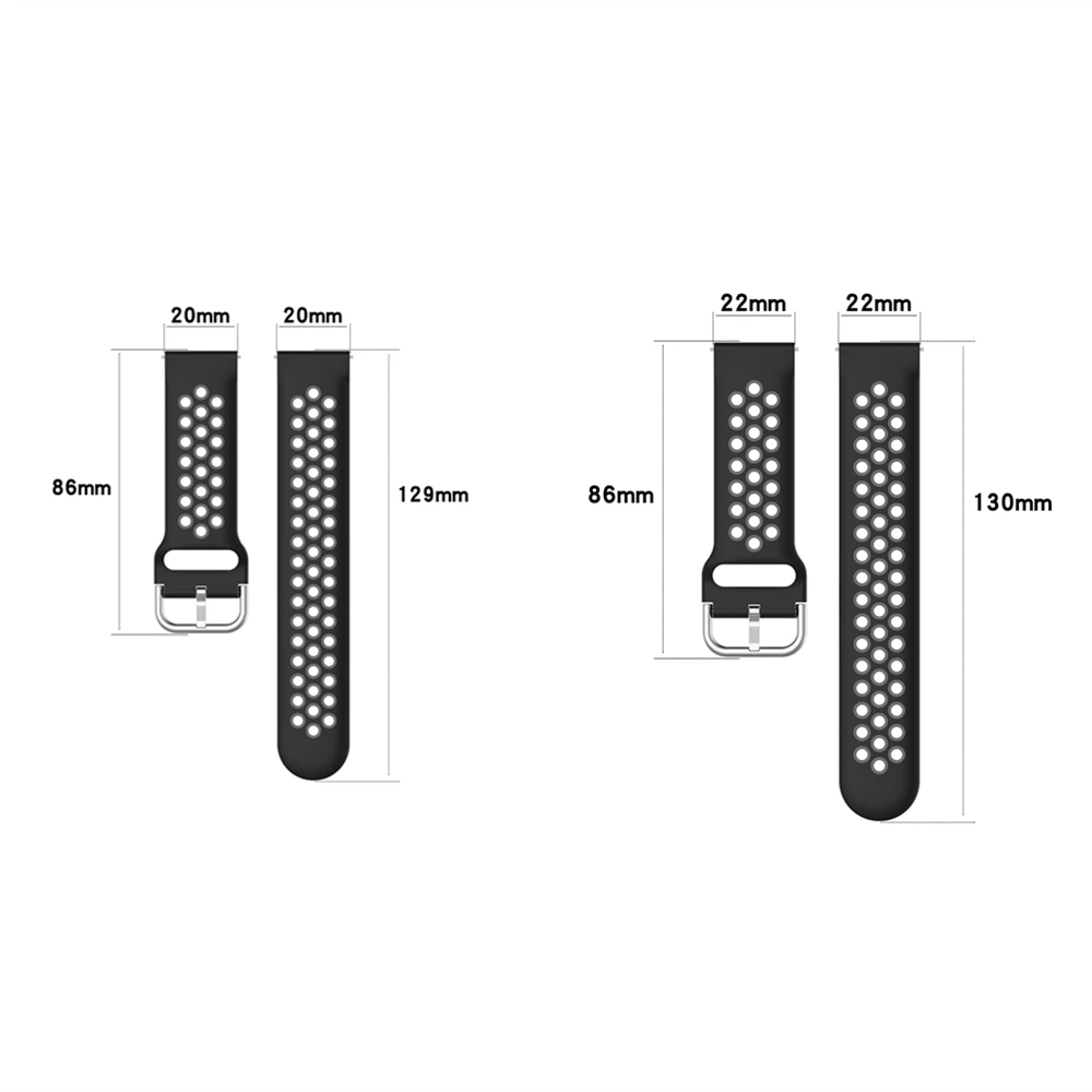 For Huawei Watch GT/GT2 46mm/GT 42mm 46mm Smart Watch for Honor Magic 2 watchstrap Silicone Watchbands watch band bracelet