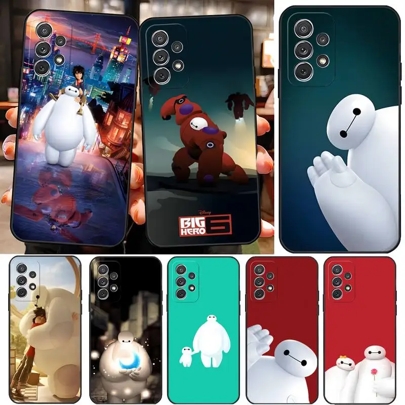 

Disney Big Hero 6 Phone Case For Samsung Galaxy Note 20 10 Plus Ultraa Lite 9 8 20 J5 J7 J6 J4 J2 Pro Shockproof Cover
