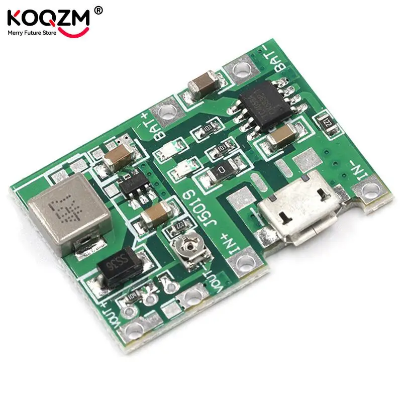 

1pc Lithium Li-ion 18650 3.7V 4.2V 9V 5V Battery Charger Board DC-DC Step Up Boost Module DIY Kit Parts Step Up Module