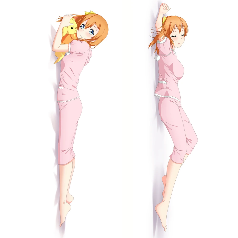 

Lovelive японское аниме Honoka Kousaka Чехол-подушка для обнимания тела дакимакура Мягкая Подушка Чехол-наволочка
