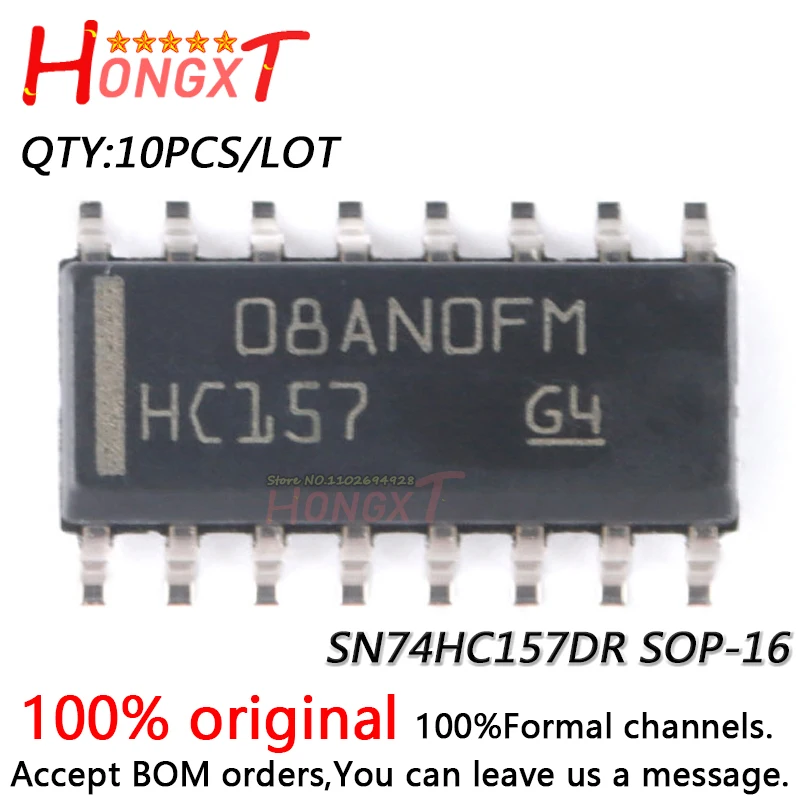 10 шт., 100% новинка, SN74HC157DR SOP-16.