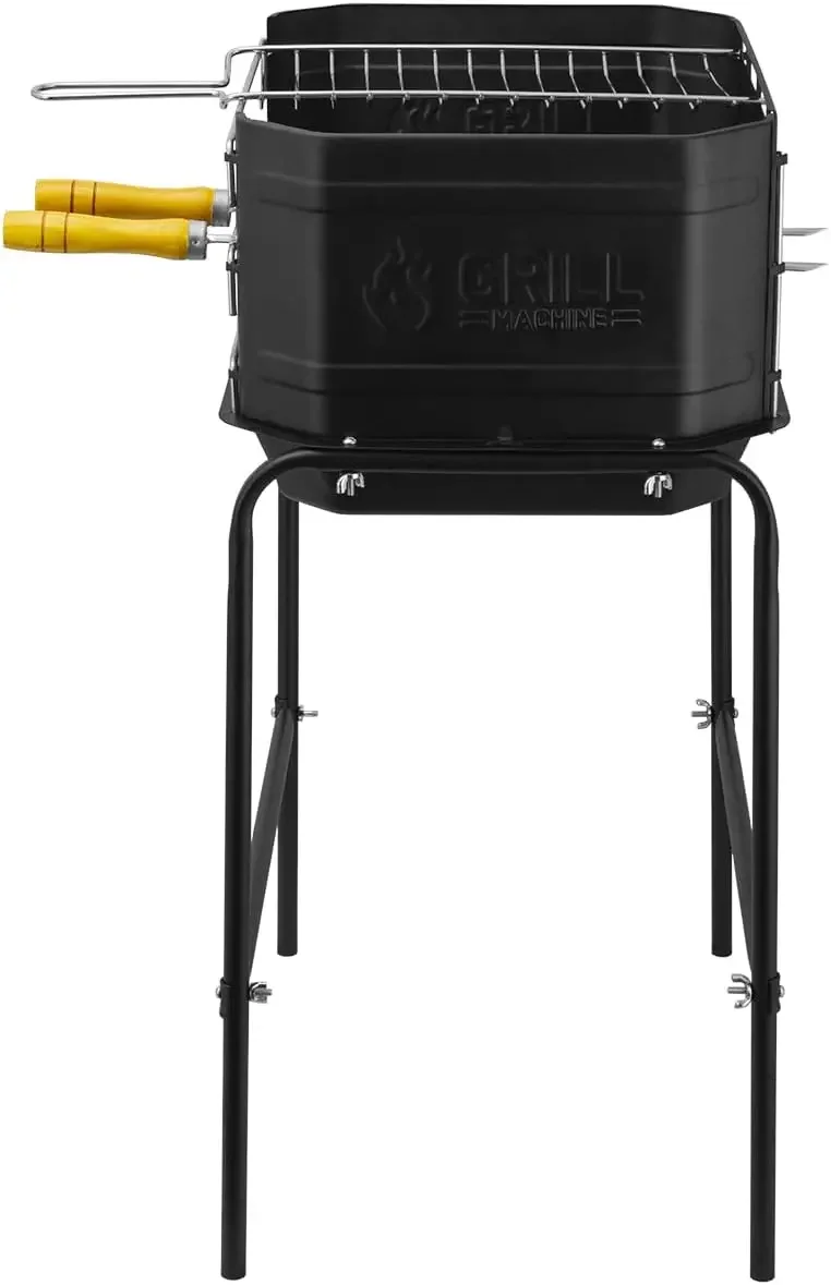 Мобильная гриль-машина для барбекю Pro с грилем + палочки курильщиков