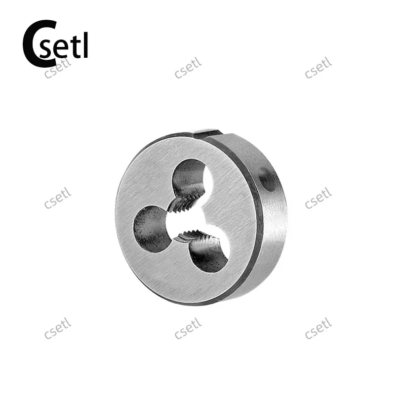 CSETL Круглая резьбовая матрица для правой руки M2X0.25, M2X0.4, M2.2X0.45, M2.3X0.45, M2.5X0.35, M2.5X0.45, M2.6X0.45