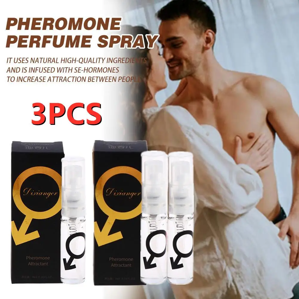 

3PCS Lure Her Perfume for Men, Pheromone Cologne for Men, Pheromones for Men to Attract Woman (Men & Women) 4ML