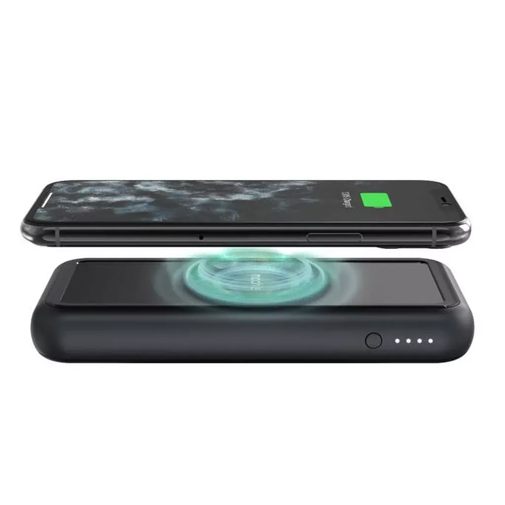 

Power Bank with wireless charging system