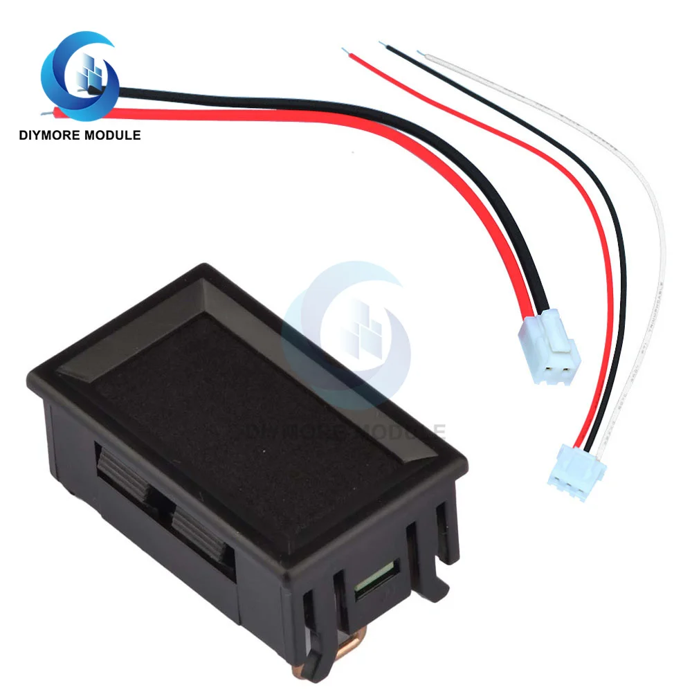 Вольтметр Амперметр постоянного тока 500 в 10 А красный + синий светодиодный