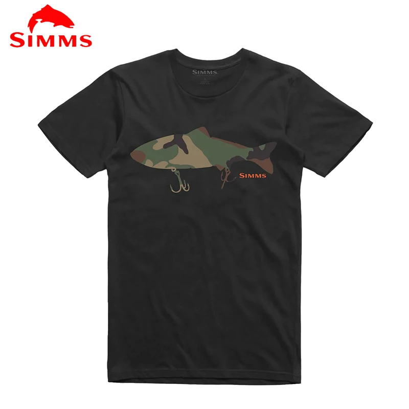 

SIMMS Summer Outdoor Fishing Clothing 2023 Comfortable UV Protection Fishing Liner Short Sleeve T-Shirt Fishing traje de pesca