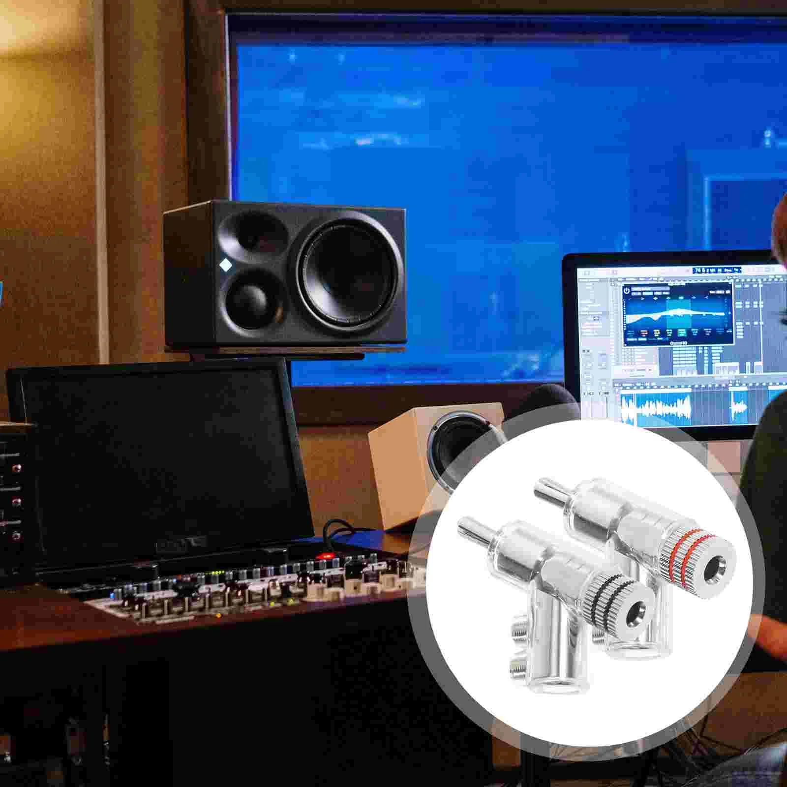 

2 шт., коннекторы-бананы для динамиков, под углом 45 градусов