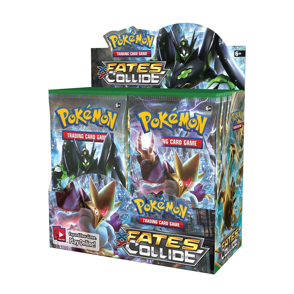 

Pokémon TCG Cards XY-Fates Collide Scarlet Violet Pokemon Collection Card GX Tag Team Kids Toys for Gift Drop Shipping Wholesale