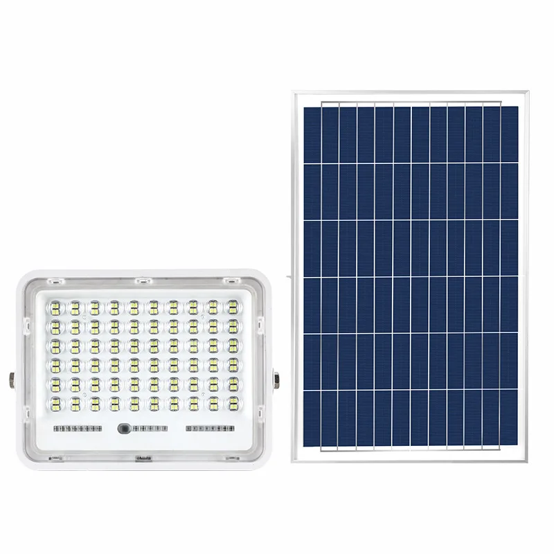

60W Outdoor Led Solar Spotlights Aluminum Waterproof Super Bright Solar Garden Light Flood Wall Light Exterior Solar Lights