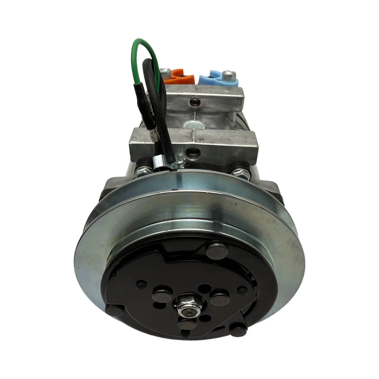 Фото Компрессор кондиционера SD7H15-4499 для тракторов CASE MX230, MX285, STX440, MX210, MX255, STX375 №4