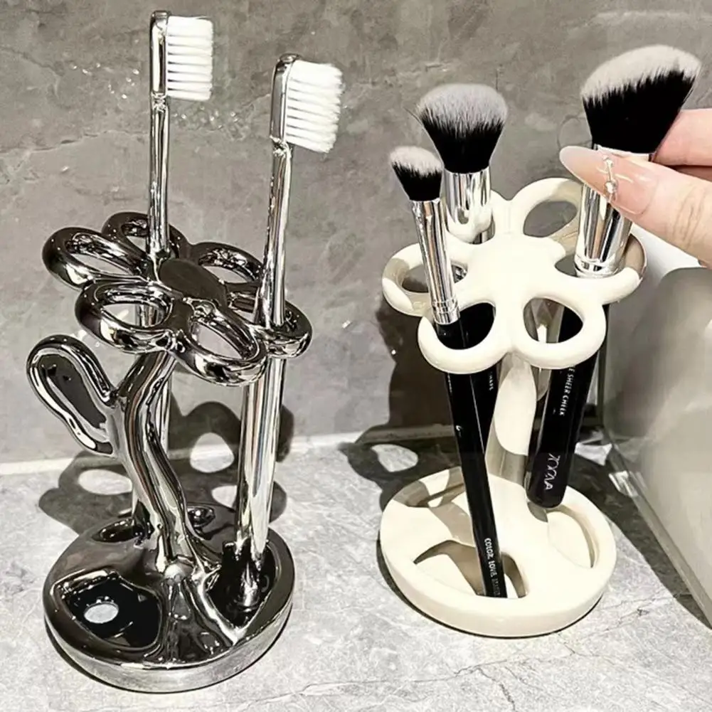 Держатель для зубных щеток многофункциональная керамическая подставка хранения