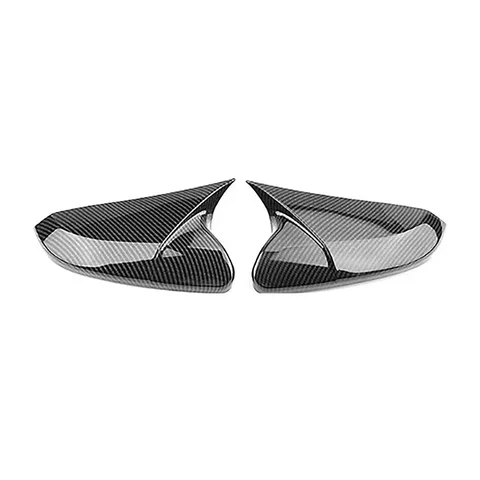 2 шт. Чехлы для зеркал заднего вида Автомобильные аксессуары для Honda Civic 10 поколения 2016-2021 защитные чехлы из углеродного волокна для боковых зеркал