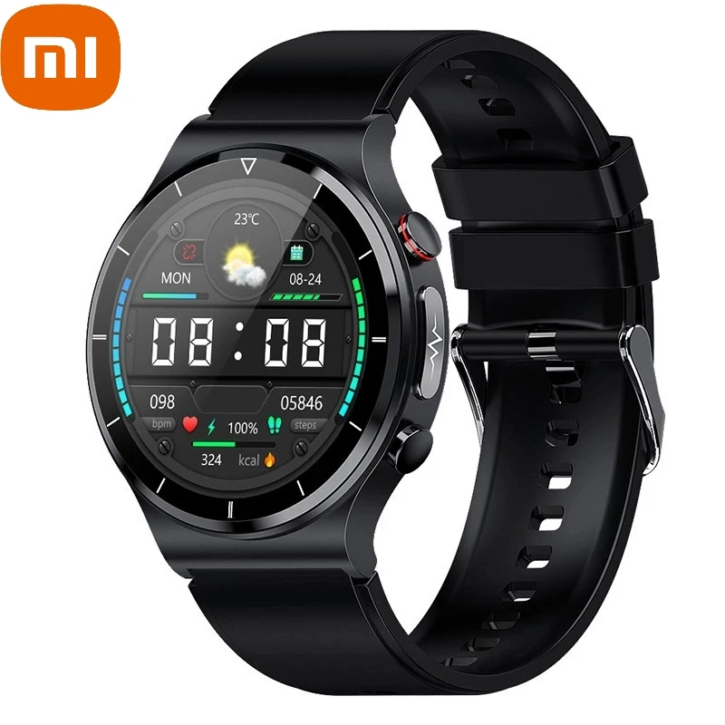 

XIAOMI ECG Smart Watch Men Wireless Charging 360*360 Full Touch Body Temperature Fitness Tracker Smartwatch IP68 Waterproof