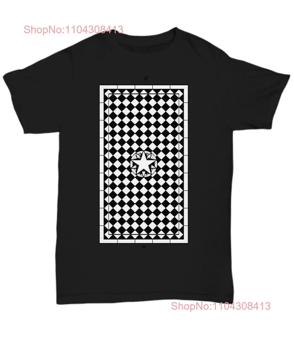 Масонская рубашка масонская мозаика пол пилающий звездный символ обряс ложа